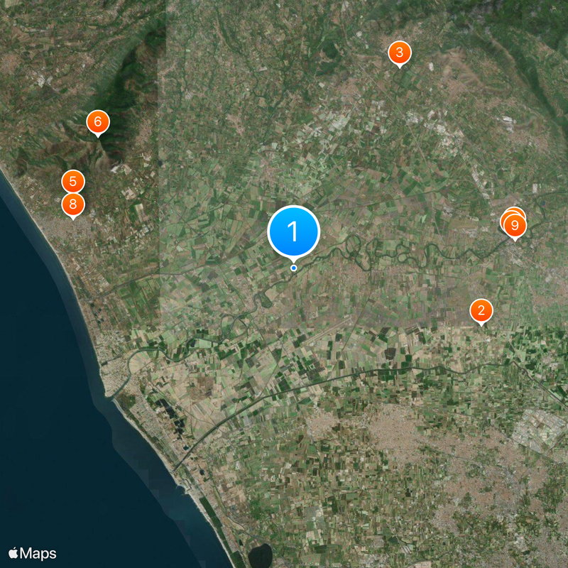 Volturno Map