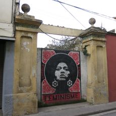 Entrada a la seu del Foment Mercantil