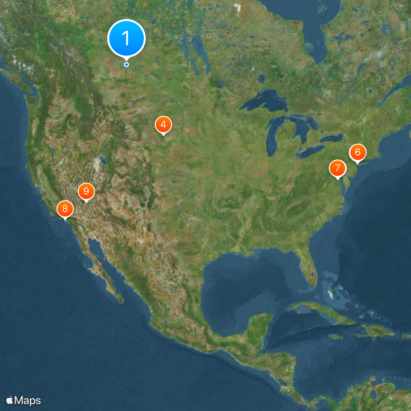 North America Map