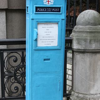 Police Call Box At North East Angle Of Number 1