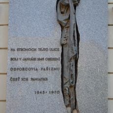 Františkánsky kláštor, tabuľa pamätná