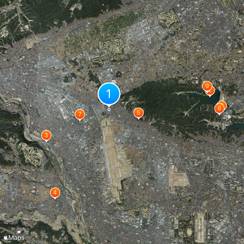 Hakonegasaki Station Map