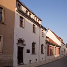 Institutsgebäude (Silberbrennhaus; Hofjägereigebäude; Bergakademie) Brennhausgasse 5; 5a