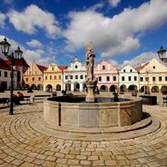 Fountains in Pelhřimov
