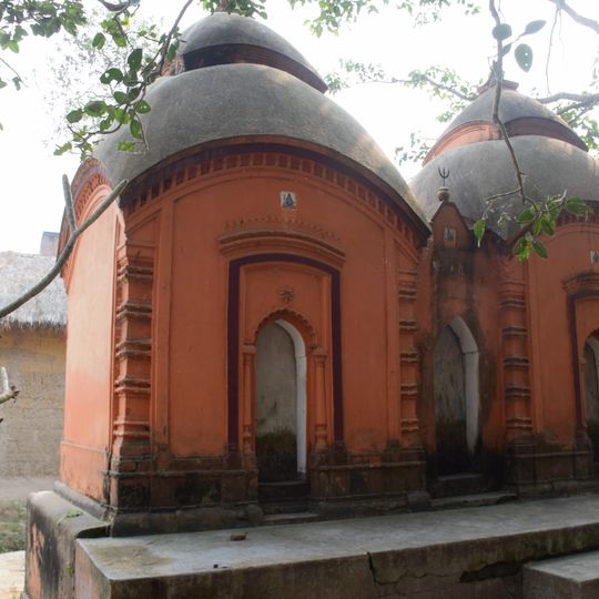 Jora Aatchala Shiva temple of Bhattacharya family