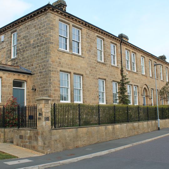 Former Infirmary Block And Retaining Wall And Steps At Wharfedale General Hospital