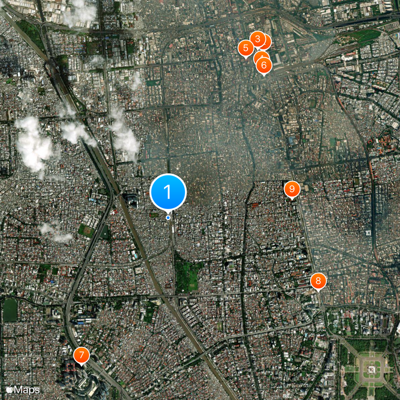 Duri railway station Map