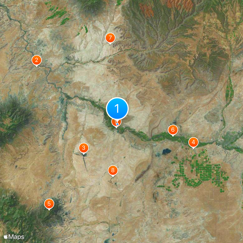 Shiprock Map