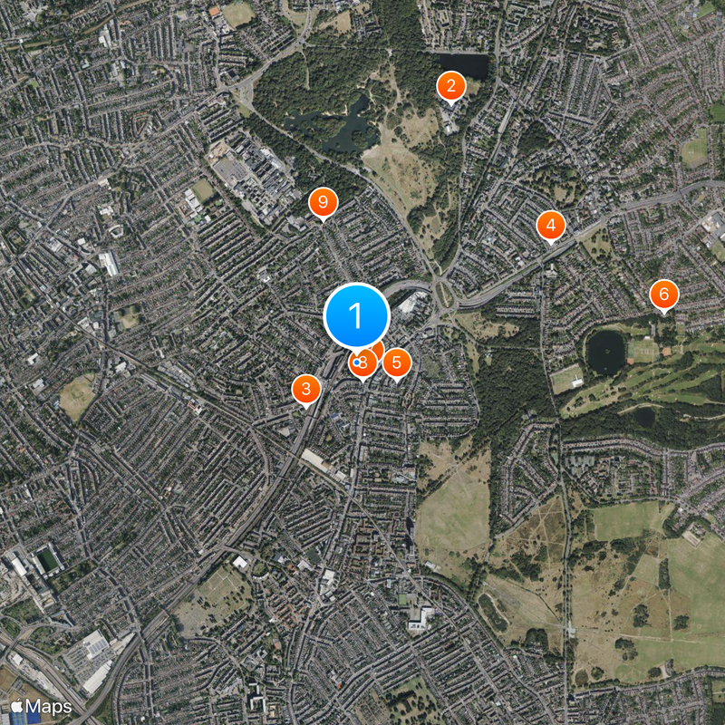 Leytonstone Mappa