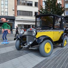 Gaston Lagaffe Statue
