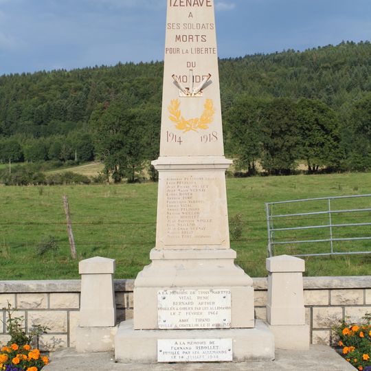 War memorial of Izenave