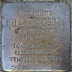 Stolperstein dedicated to Ella Davidsohn