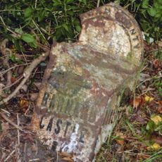 Milepost South Of Carlbury Hall