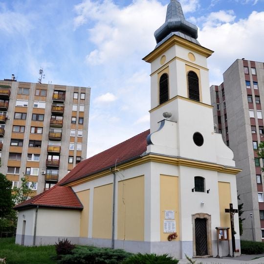 Holy Trinity church in Rákospalota