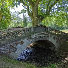 Humpback bridge in Kačina Château park