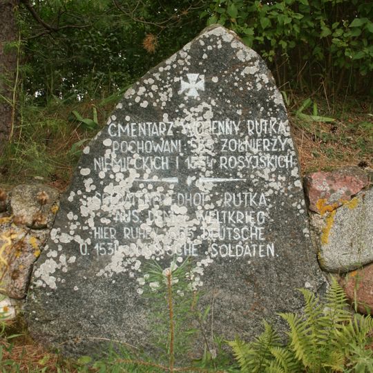 World War I cemetery in Rutka
