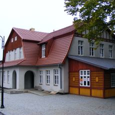 Main building of Rewal train station