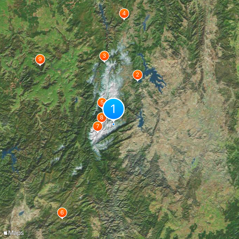 Perisher Ski Resort Map