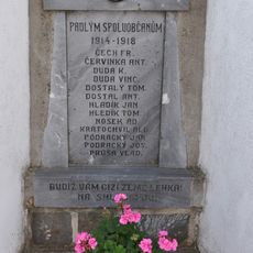 World War I memorial in Hlína