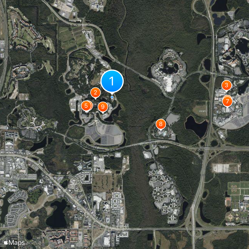 Expedition Everest Mapa