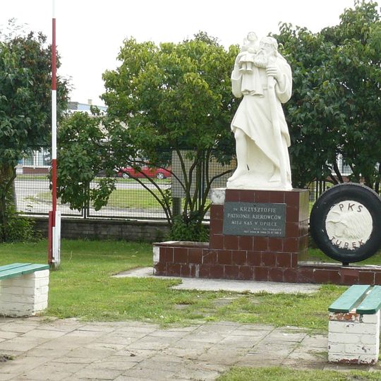 Pomnik Świętego Krzysztofa w Turku