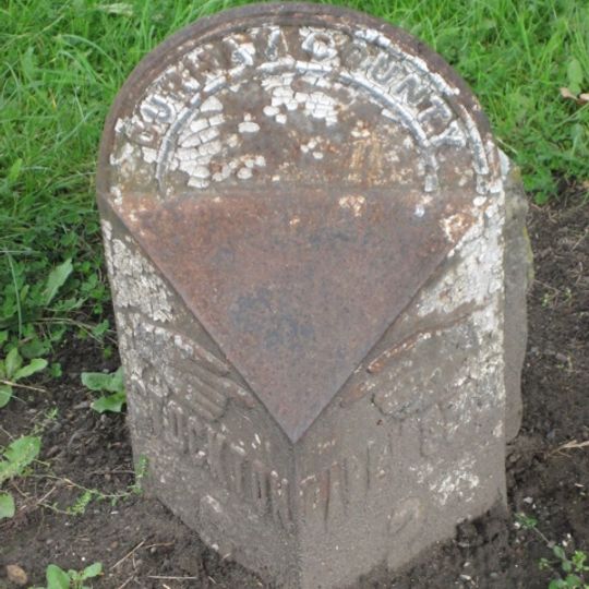 Milepost And Milestone 15 Metres West Of Number 2