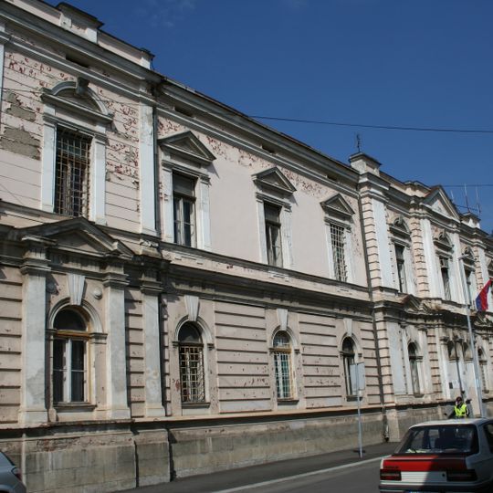 Bâtiment de la Division de la Drina à Valjevo