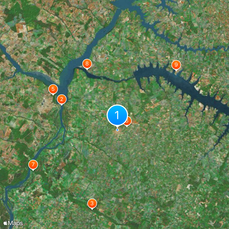 Andradina Map