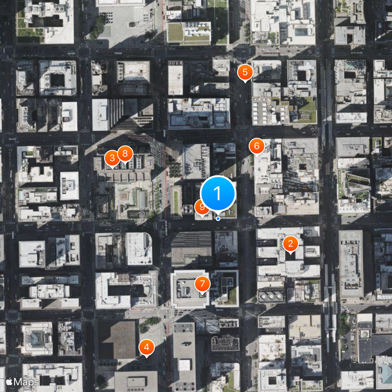 PrivateBank Theatre Kaart