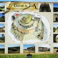 Ruines du château médiéval du Roy