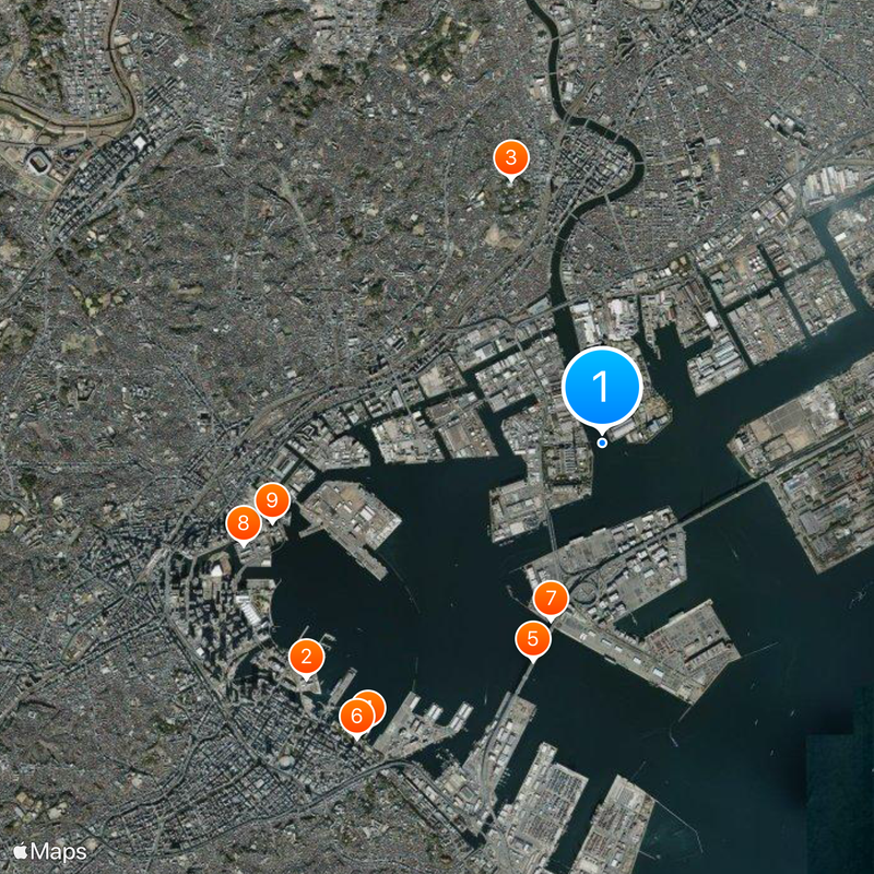Tsurumi River Map