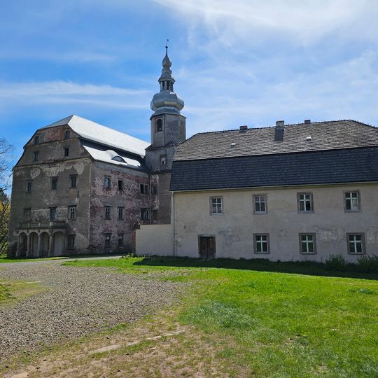 Renesansowy zamek Scharfeneck