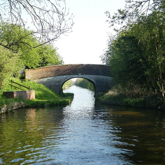 Shropshire Union Canal Sushions Bridge At Sj 847 147
