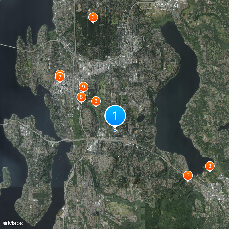 Bellevue College Map