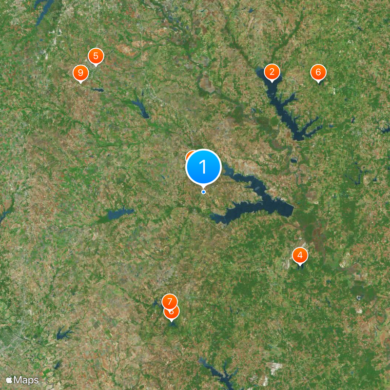 Mustang Map