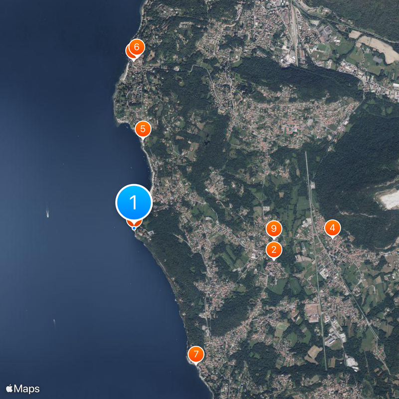 Santa Caterina del Sasso Map