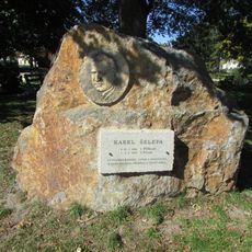 Památný kámen Karlu Šelepovi v Příbrazi