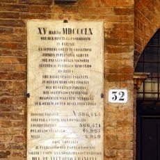 Lapide del Plebiscito esterna al palazzo Comunale