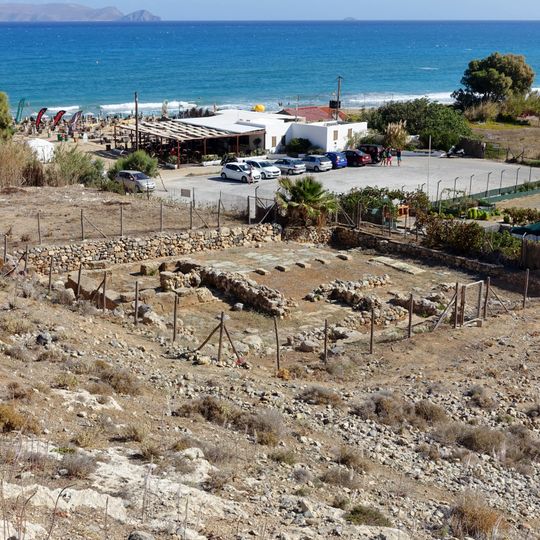 Minoan villa in Amnisos