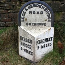 Milestone On West Corner Of Junction With Hill House Edge Lane