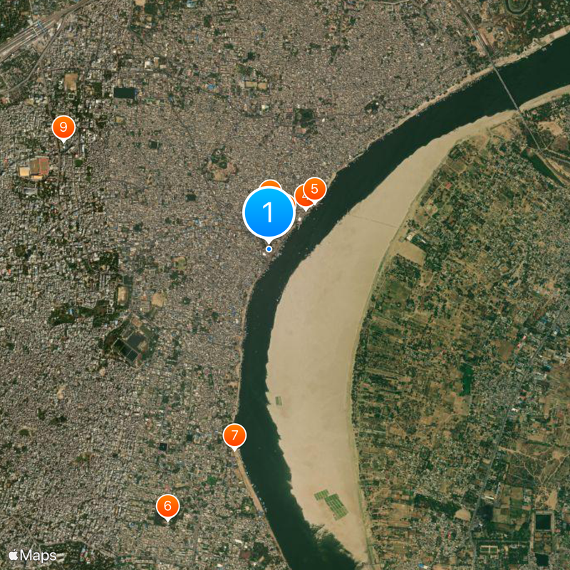 Dashashwamedh Ghat Carte