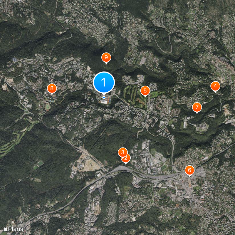 Mouratoglou Tennis Academy Mappa