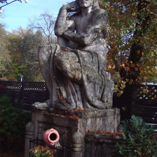 Terrasse der Gaststätte Zollhauspark