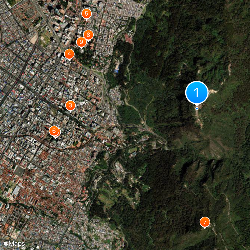 Monserrate Mapa