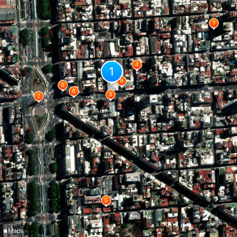 Teatro Gran Rex Mapa