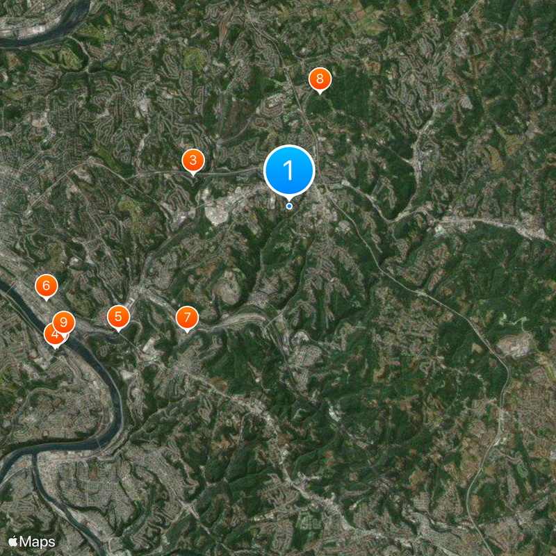 Monroeville Map