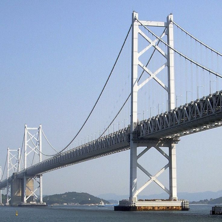 Minami Bisan-Seto Bridge - 1100 m