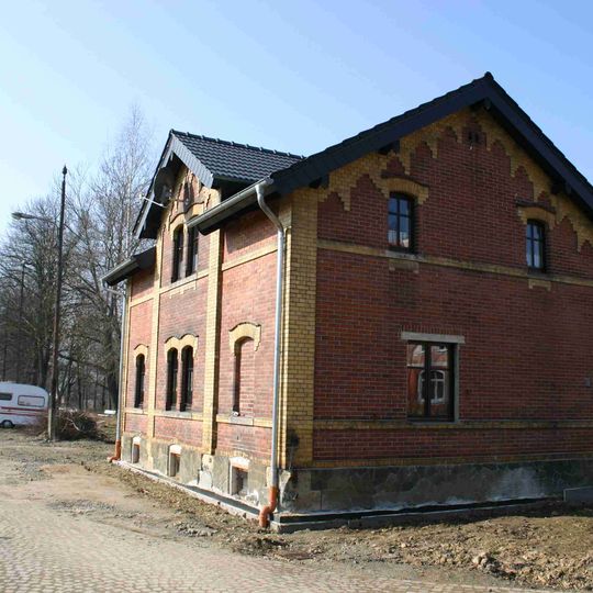 Bahnhofsgebäude am Bahnhof Reichenbach Ost