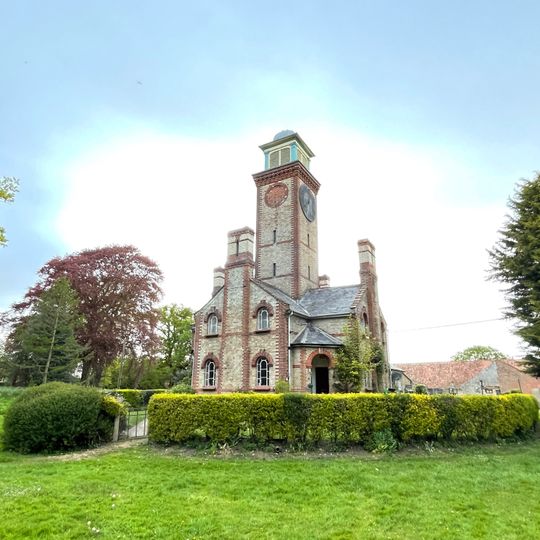 Clock Tower Of Little Ellingham Hall