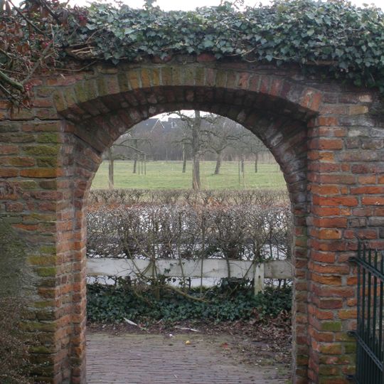 Overblijfselen van de stadsmuur van Montfoort